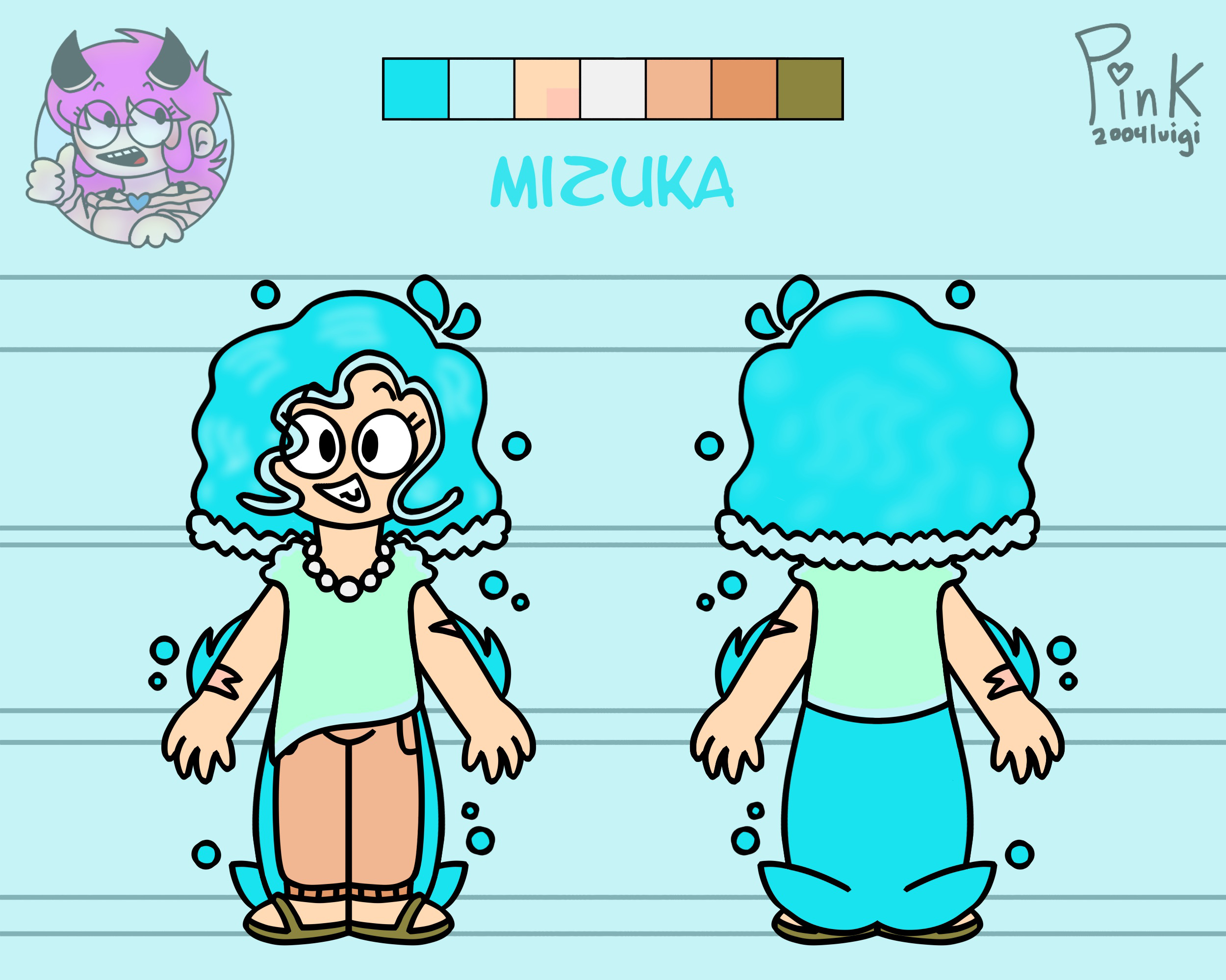 OC Reference - Mizuka